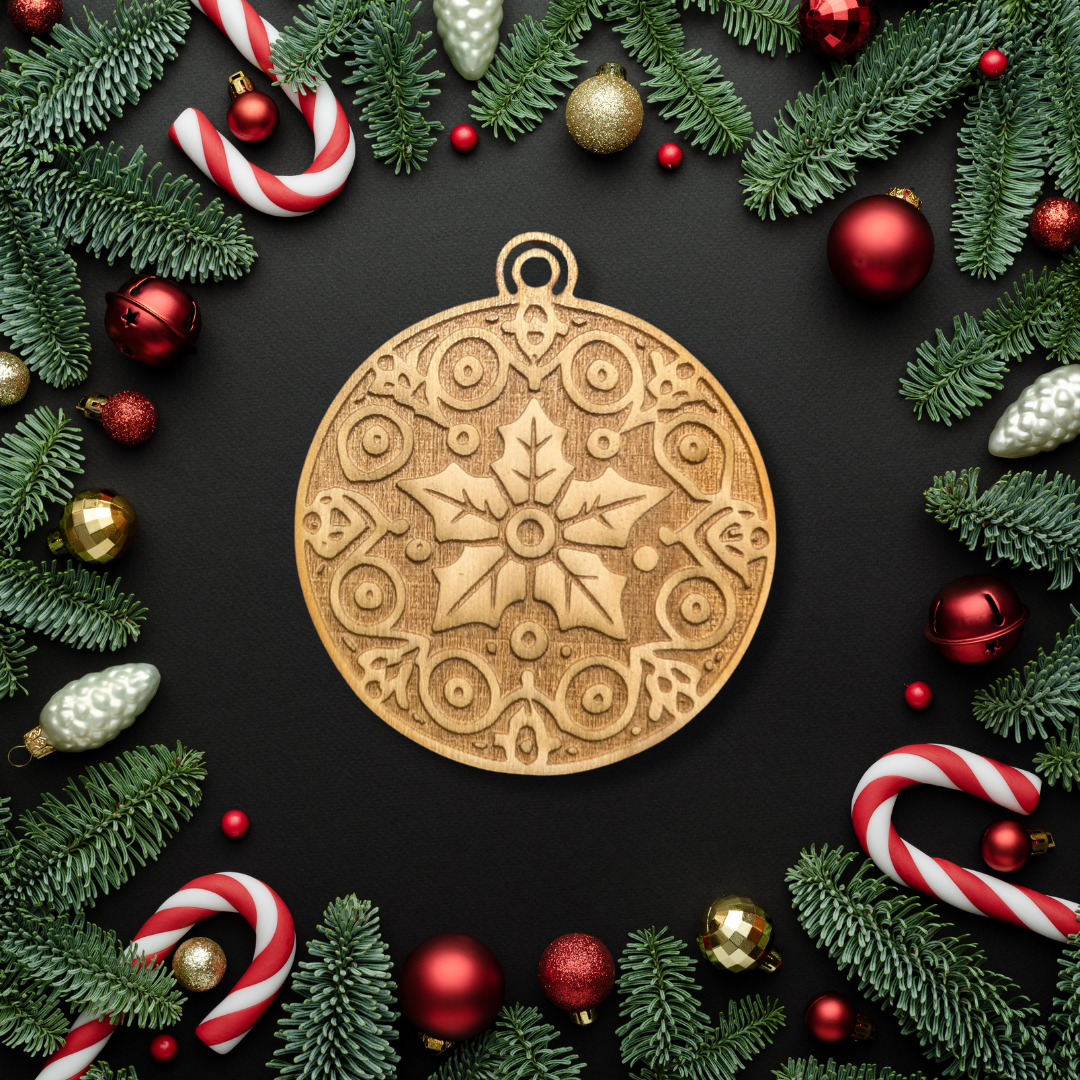 Weihnachtlicher Baumschmuck
