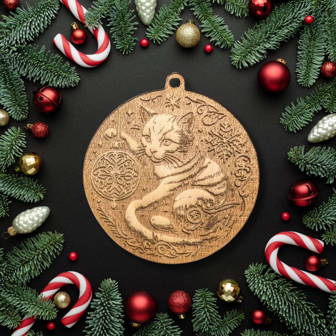 Weihnachtlicher Baumschmuck