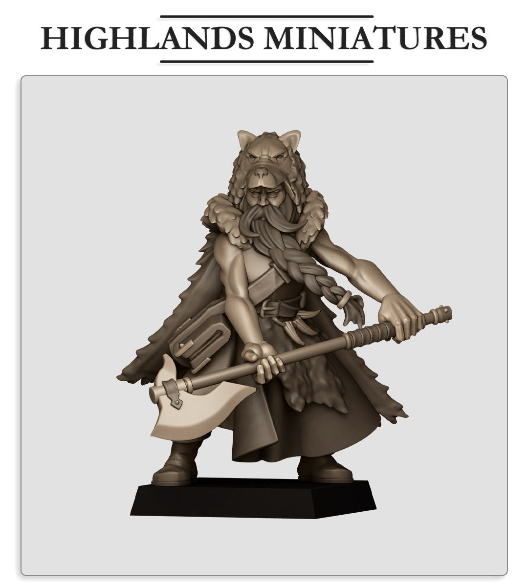 Mergenheim Druid - Highland Miniatures