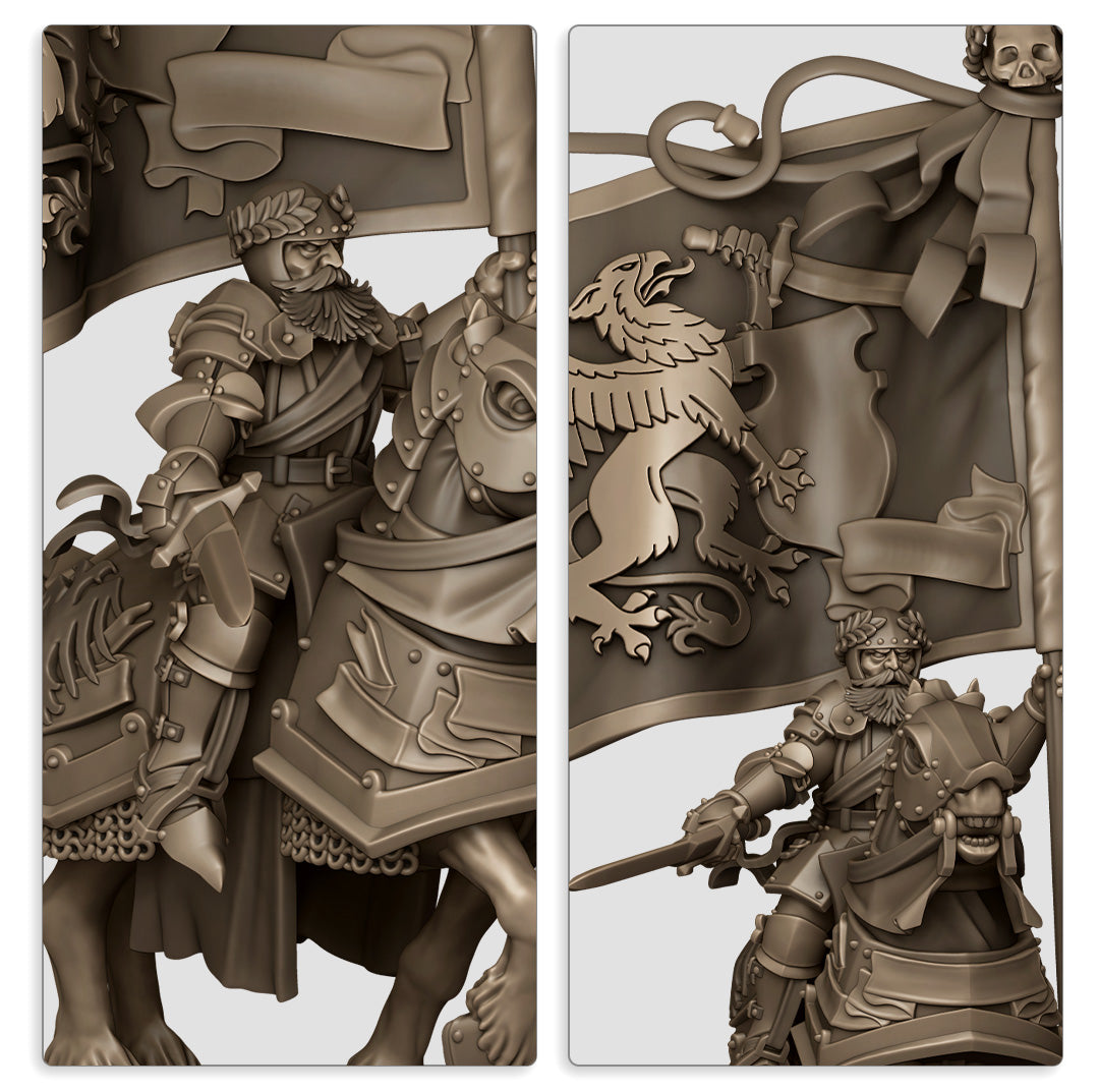 Sunland Battle Standard Bearer - Highland Miniatures