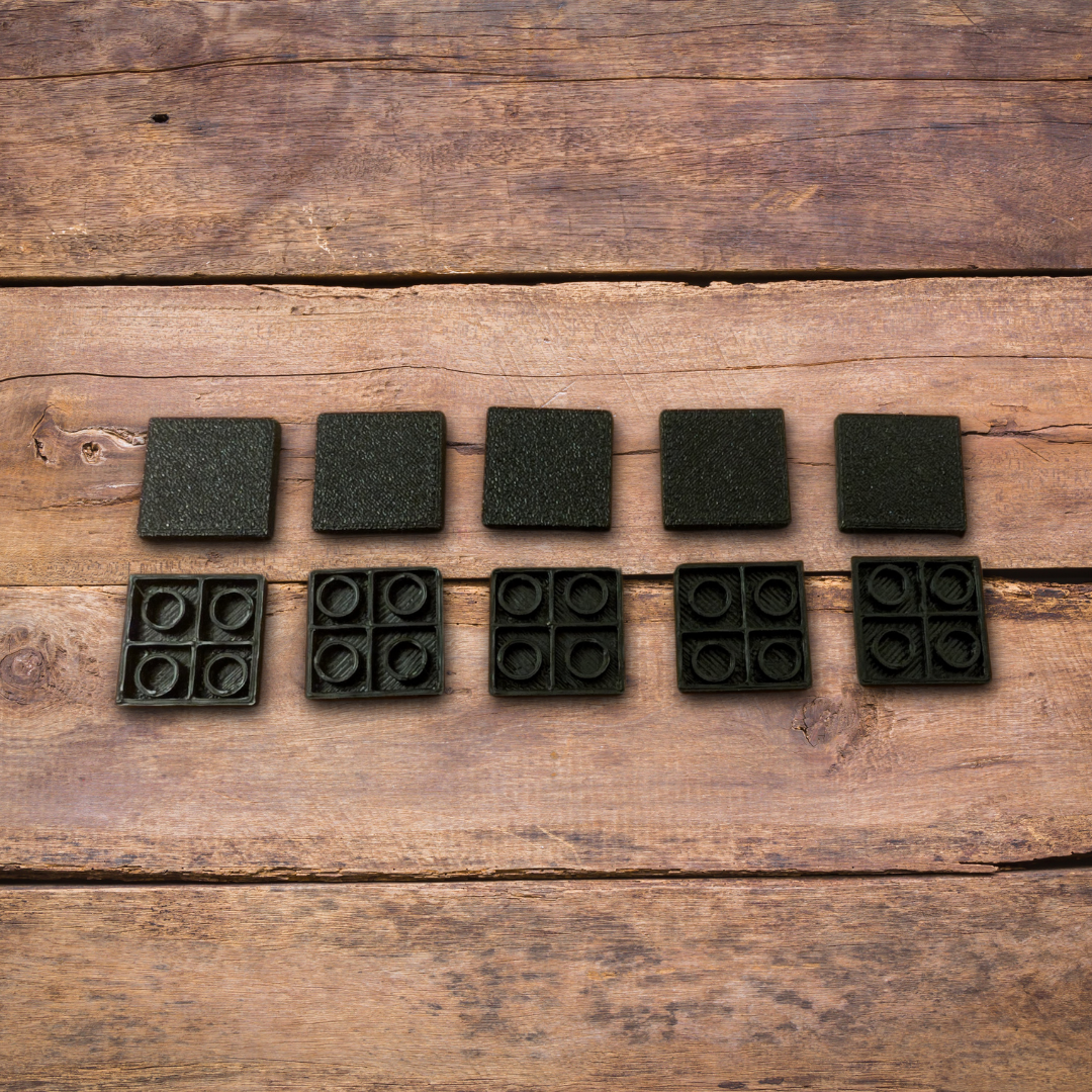 Kunststoffbases 30x30mm – magnetisierbar – Perfekt für Rank and File wie Warhammer & The Ninth Age (Kopie) (Kopie) (Kopie)