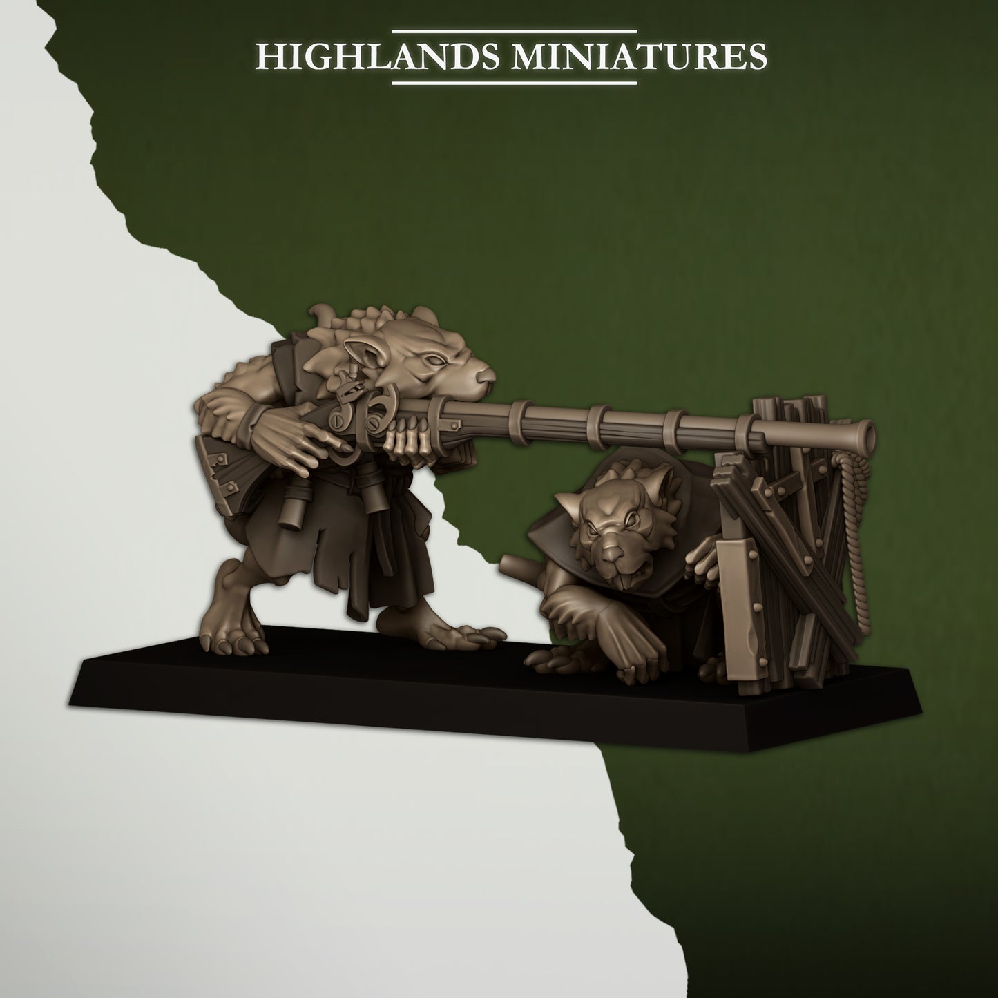 Sewer Vermin – Vermin Shooters Teams- Highlands Miniatures