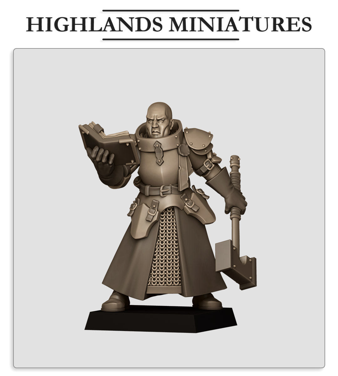 Sunland Battle Priest 1 - Highland Miniatures