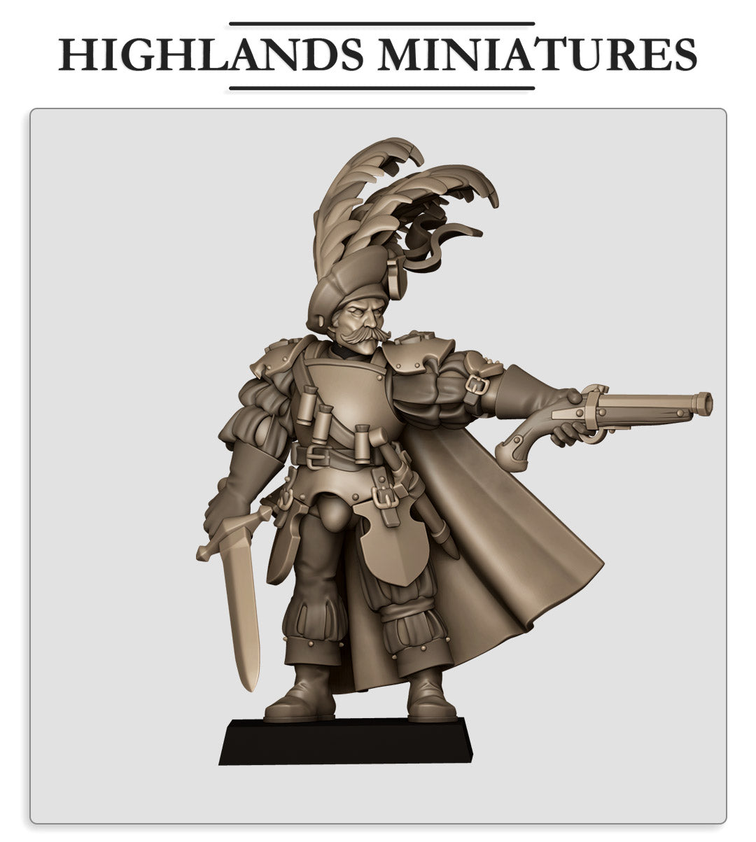 Sunland Captain 2 - Highland Miniatures