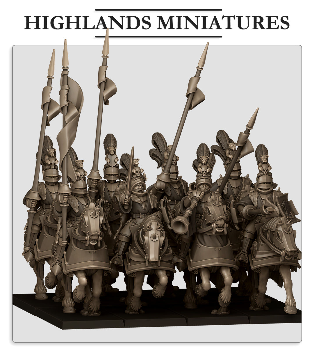 Sunland Fierce Claw Knights - Highland Miniatures