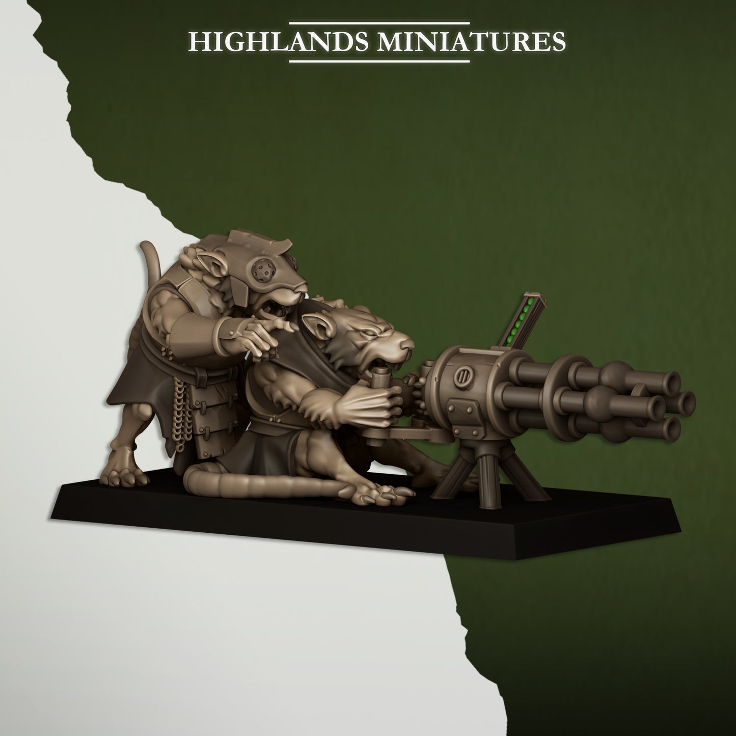Sewer Vermin – Heavy Weapons Teams - Highland Miniatures