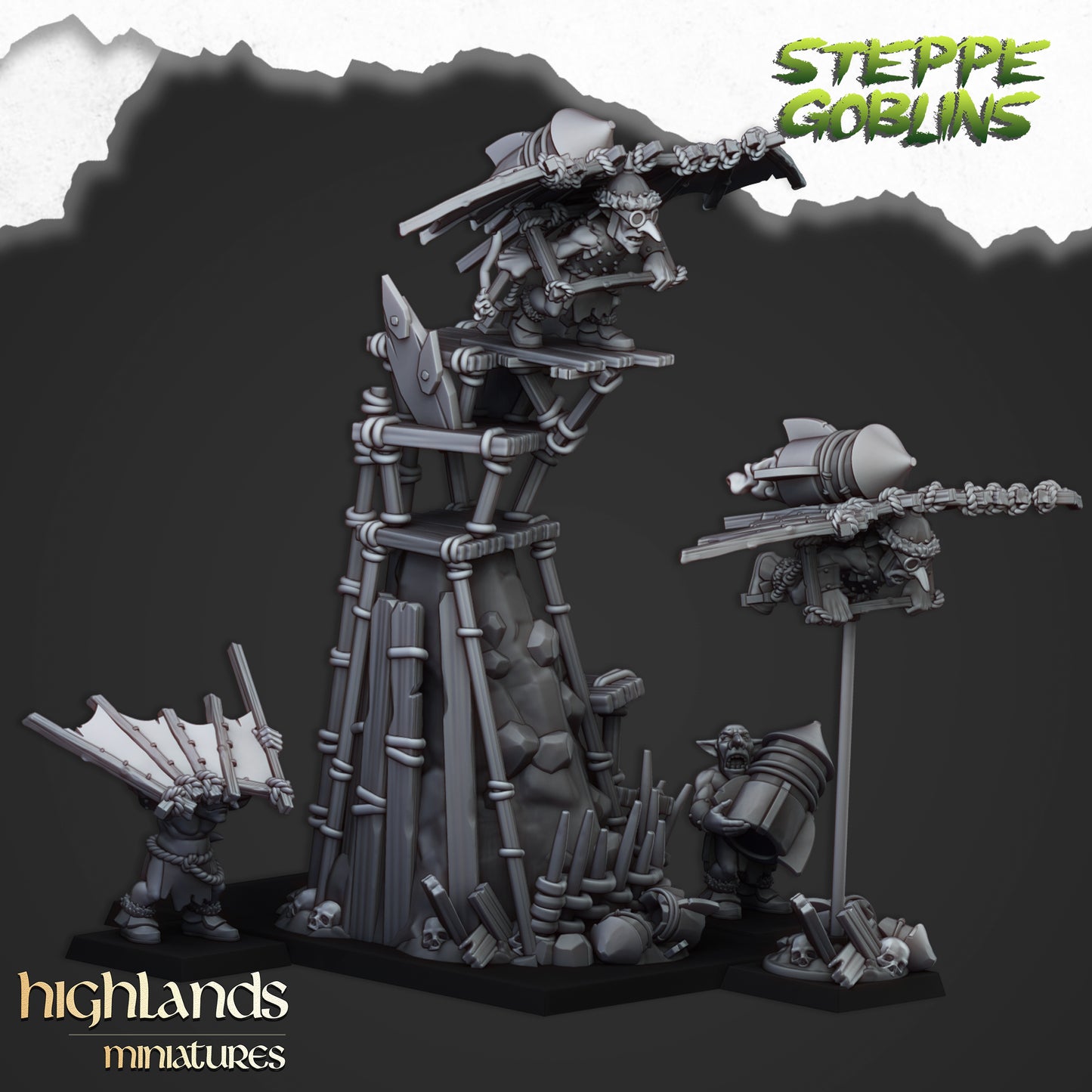 Flying Steppe Goblins - Highland Miniatures