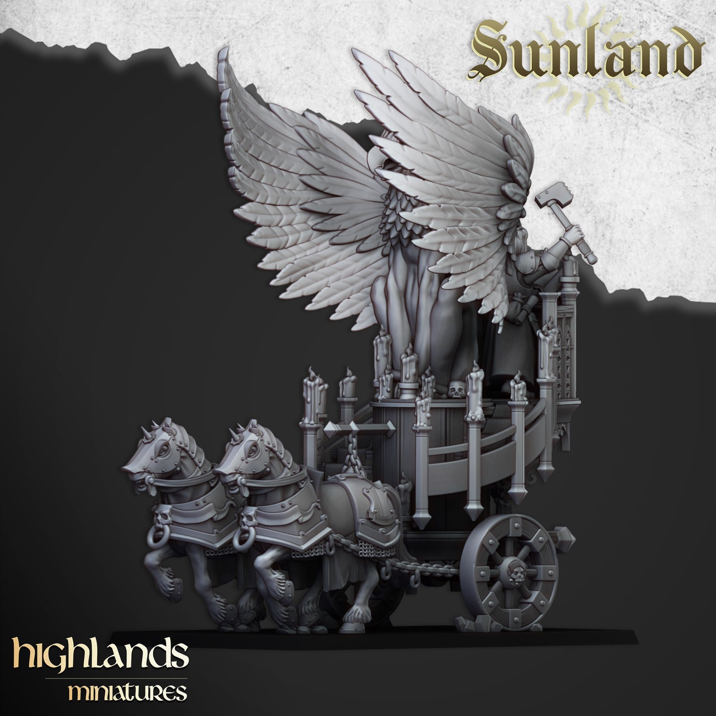 Sunland Altar Wagon - Highland Miniatures