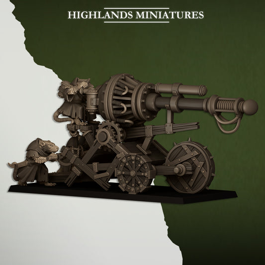 Sewer Vermin – Cannon - Highlands Miniatures