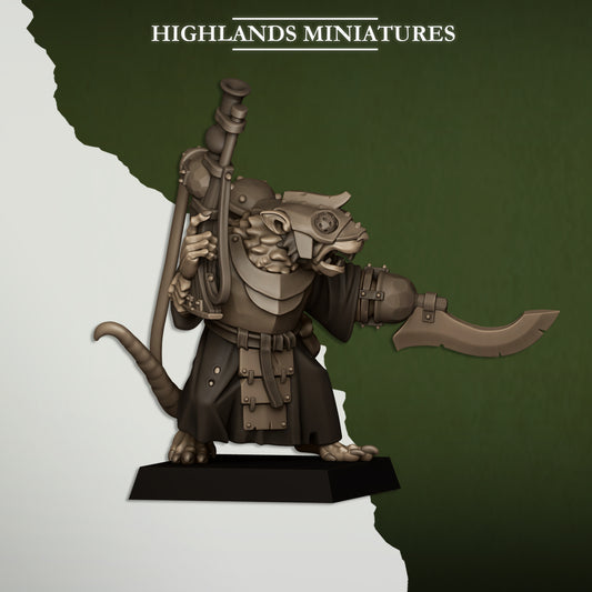 Sewer Vermin – Engineer - Highlands Miniatures