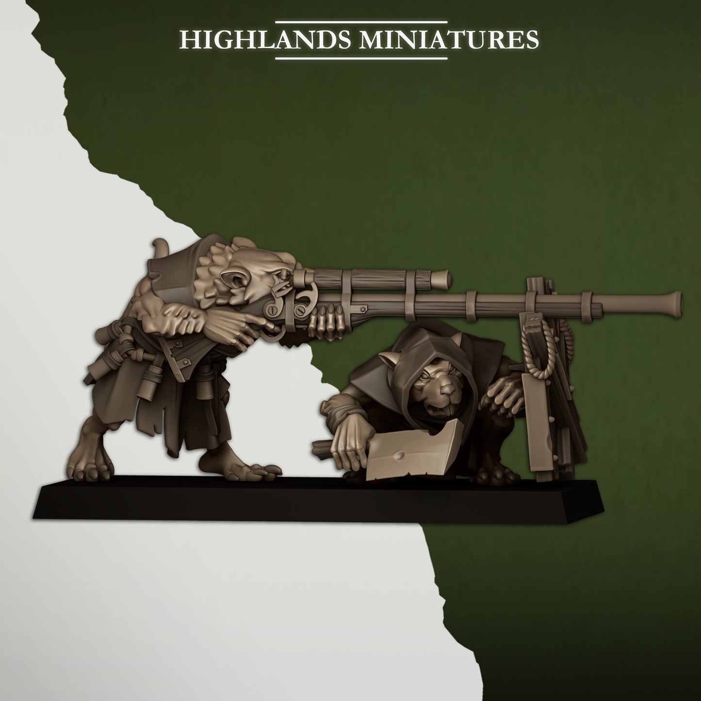 Sewer Vermin – Vermin Shooters Teams- Highlands Miniatures
