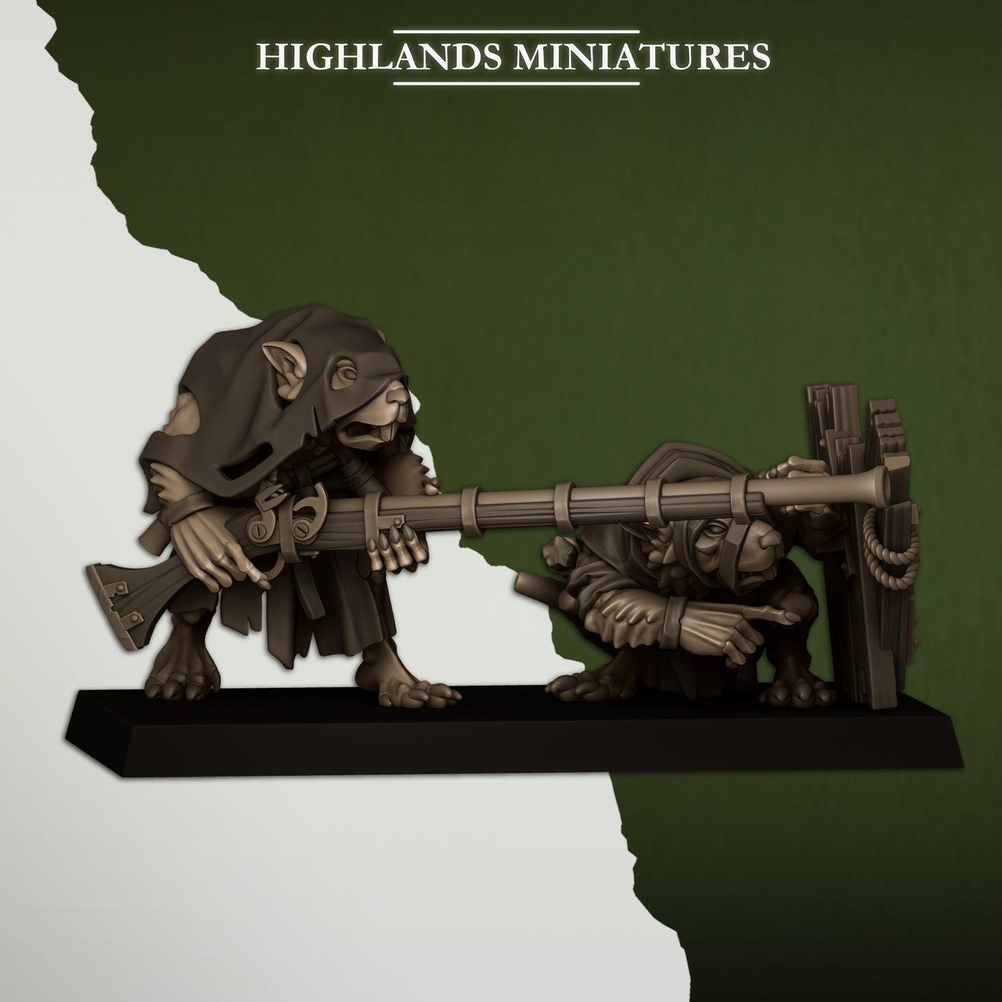 Sewer Vermin – Vermin Shooters Teams- Highlands Miniatures