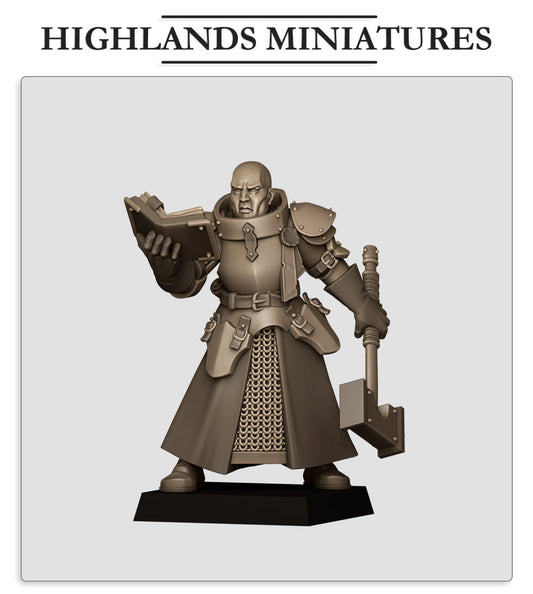 Sunland Battle Priest 1 - Highland Miniatures