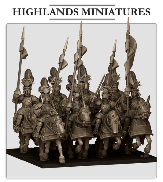 Sunland Golden Flames Knights - Highland Miniatures