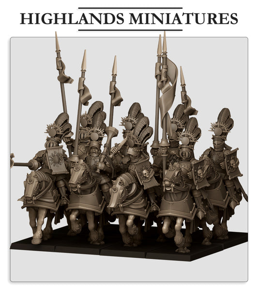 Sunland Golden Flames Knights - Highland Miniatures