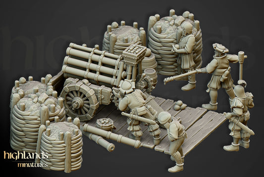 Sunland Artillery Battery - Highland Miniatures