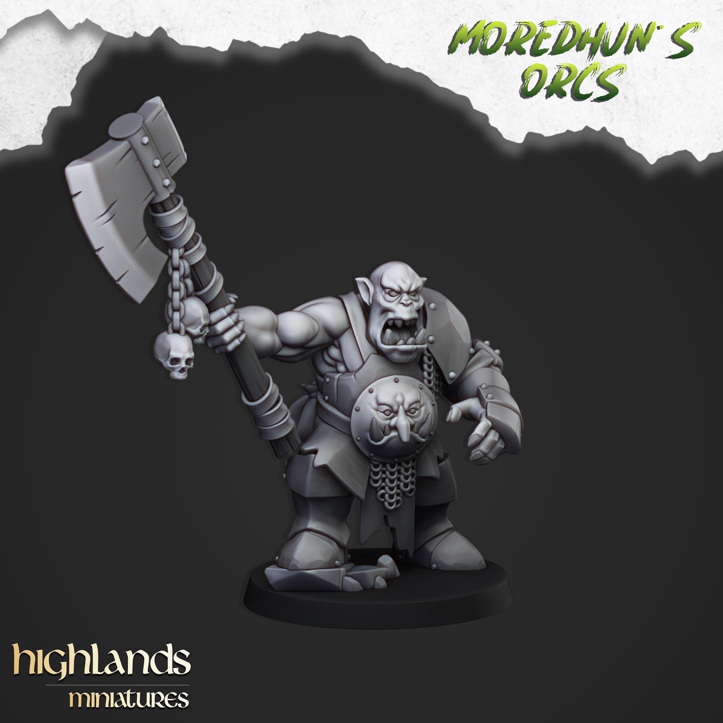 Borgok Skullcrusher - Highland Miniatures