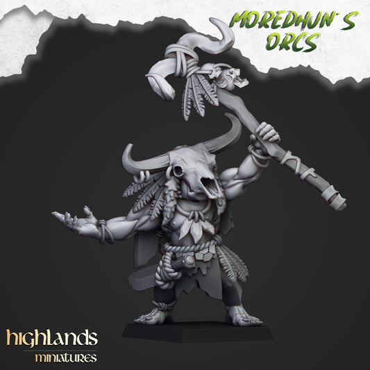 Cave Orc Shaman - Highland Miniatures