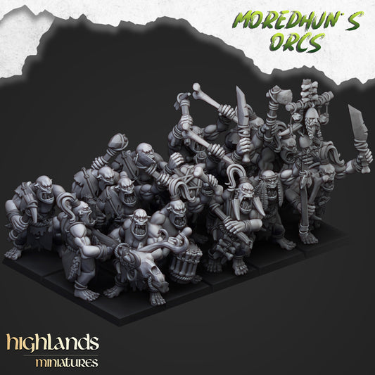 Cave Orcs - Highland Miniatures