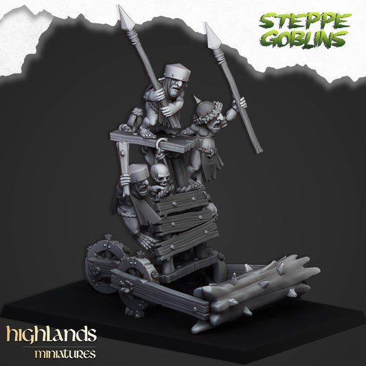 Steppe Goblors Roller - Highland Miniatures