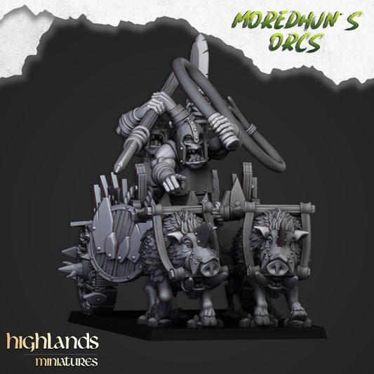 Orc Chariot - Highland Miniatures