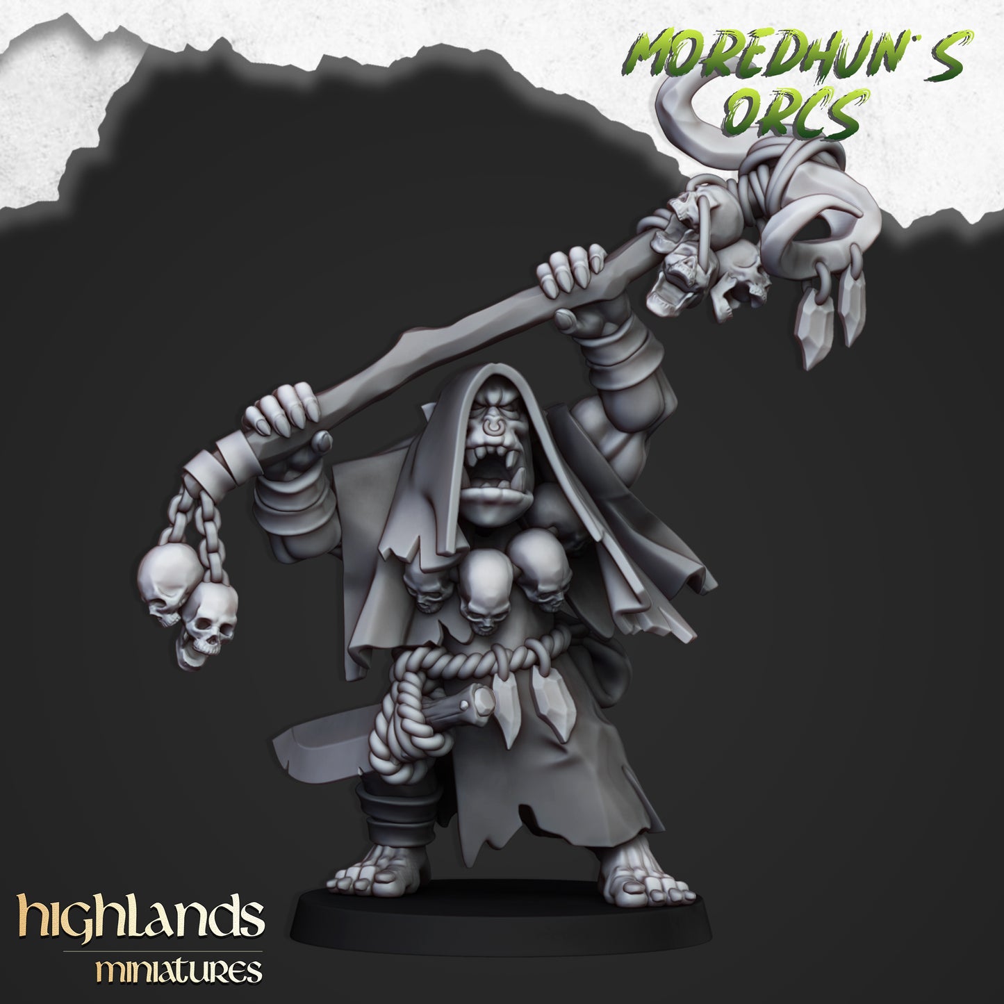Orc Shamans - Highland Miniatures