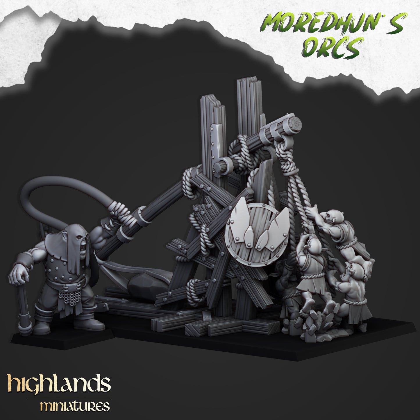 Orc Stonethrower - Highland Miniatures