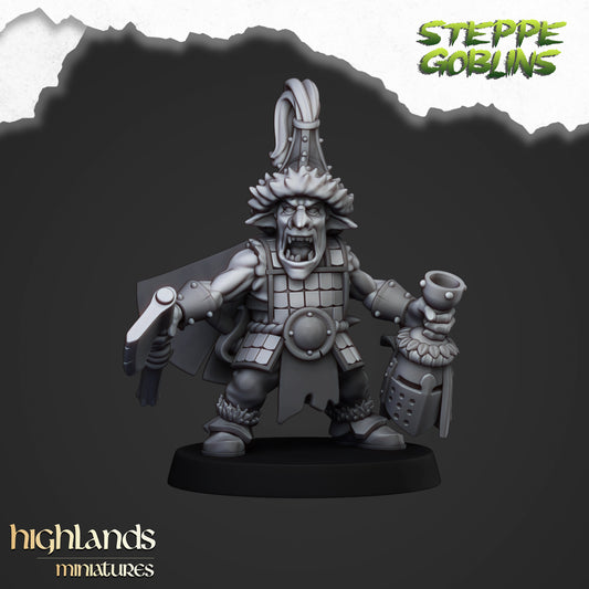 Steppe Goblin Hero - Highland Miniatures