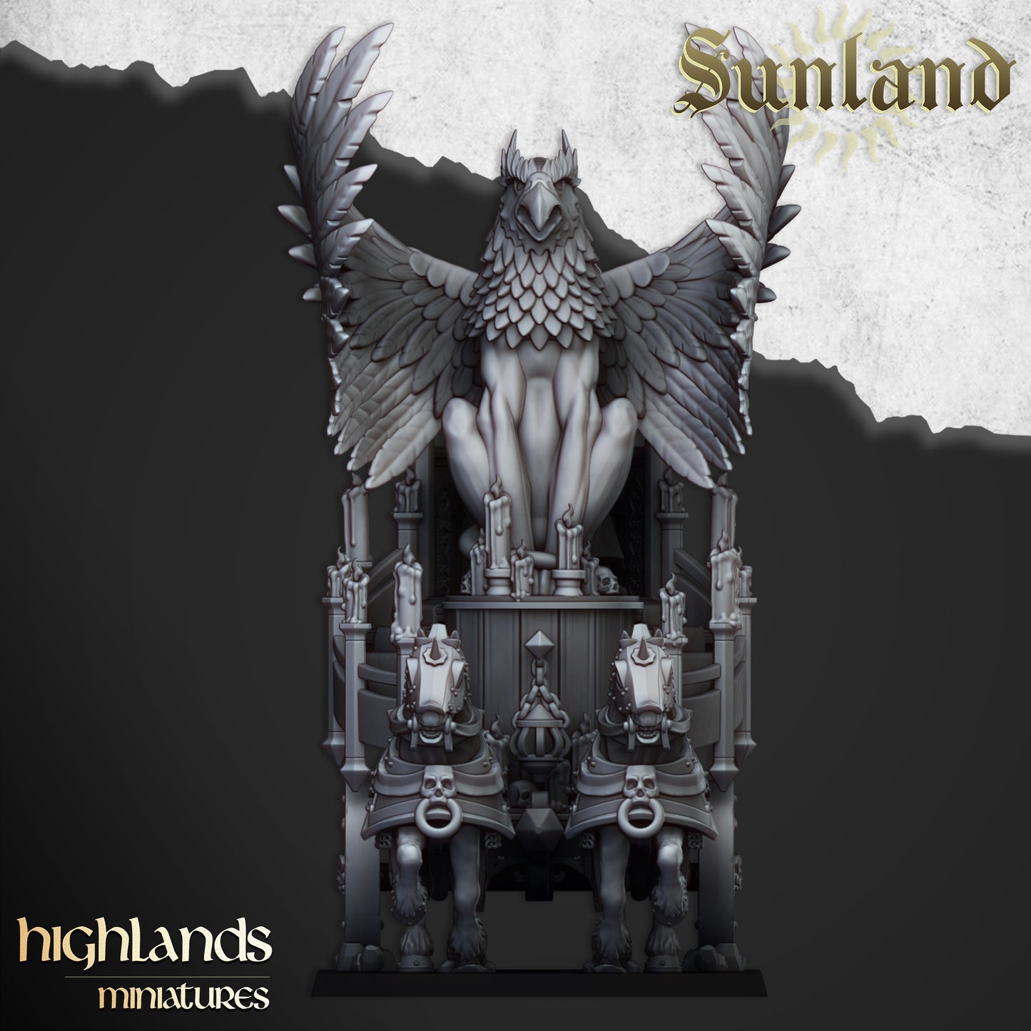 Sunland Altar Wagon - Highland Miniatures