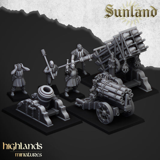 Sunland Artillery - Highland Miniatures