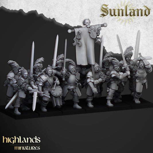 Sunland Landsknechts - Highlands Miniatures