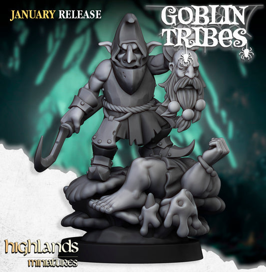 Swamp Goblin Boss - Highland Miniatures