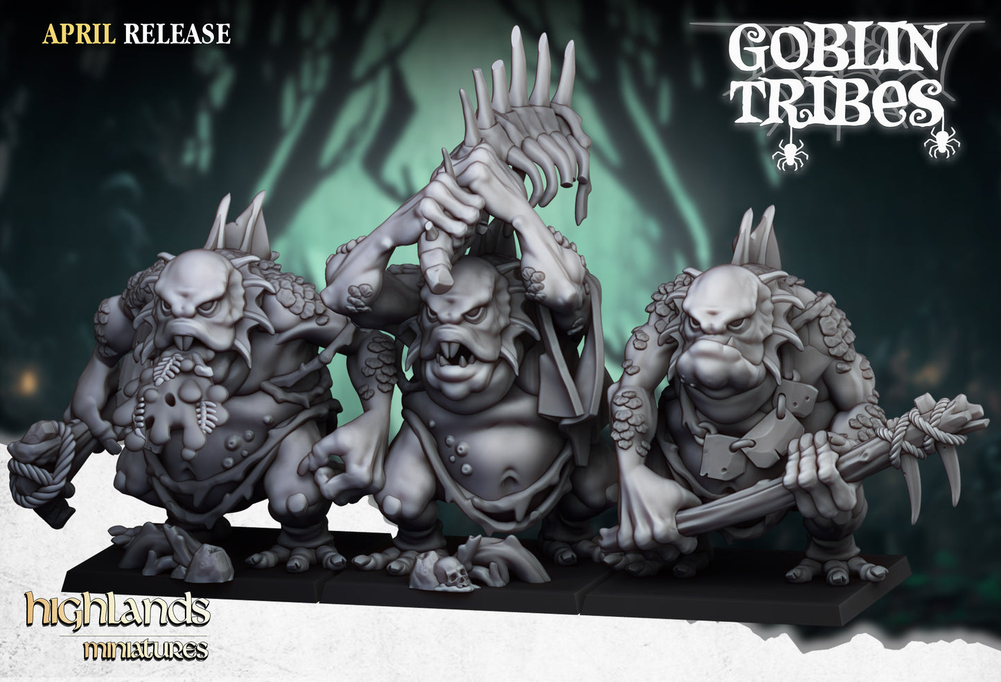 Swamp Trolls - Highland Miniatures